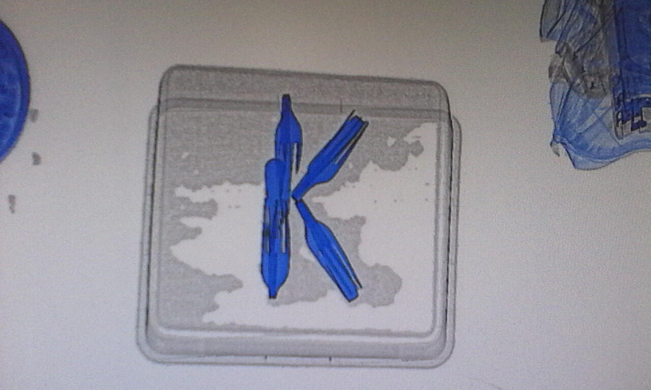 Logo KASKUS dilihat dari Mesin X-Ray