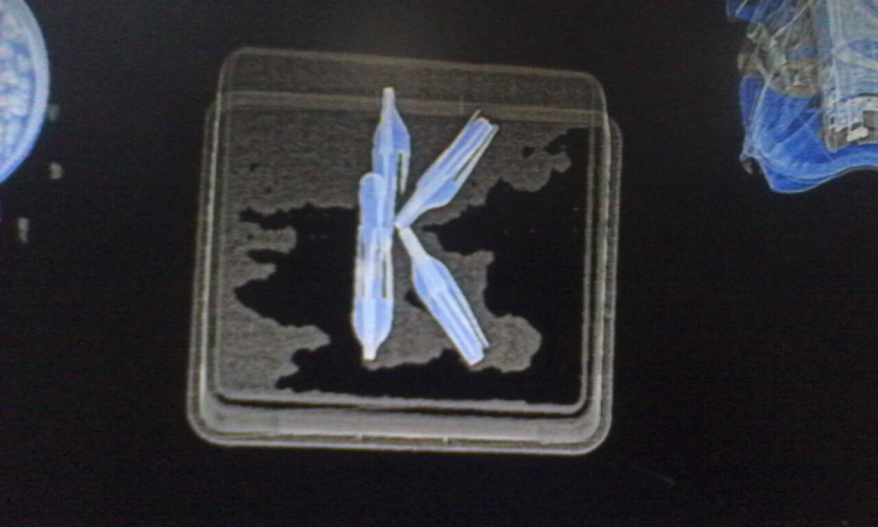 Logo KASKUS dilihat dari Mesin X-Ray