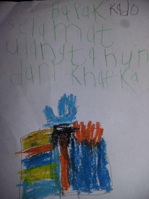Kado Ultah dari anak ane gan...