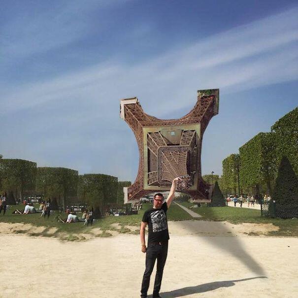 Pria Ini Minta Bantuan Internet untuk Edit Foto Liburannya, Eh Hasilnya Malah Hancur