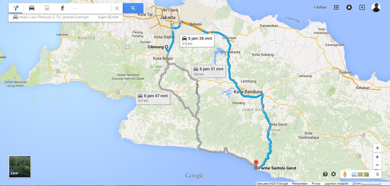 Nyobain ke P. Santolo - Pameungpeuk - Cikelet - Garut Selatan