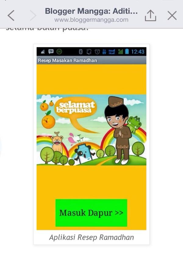 Aditia Novit, Pembuat aplikasi android dari indramayu.... &#91;masup gan&#93;