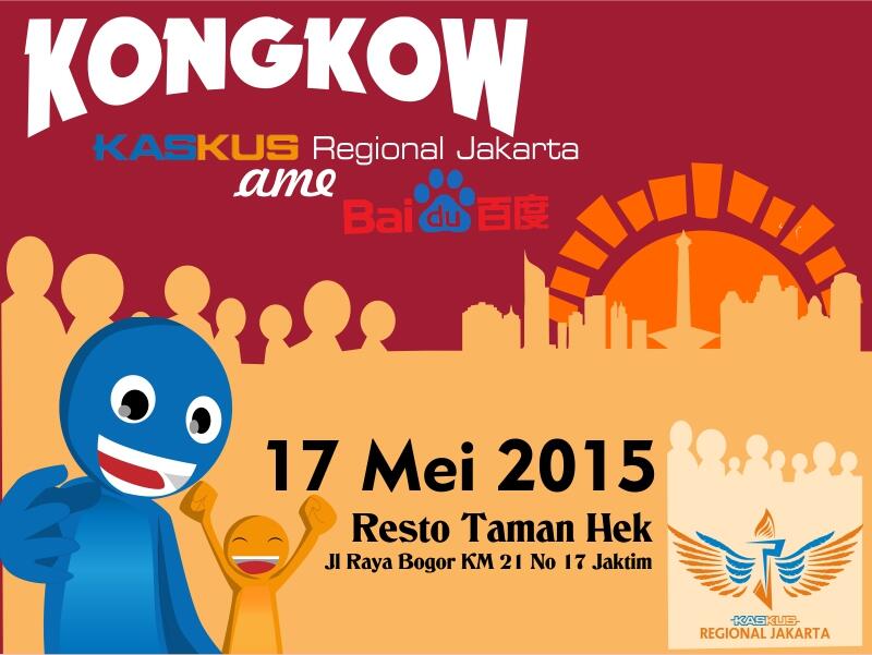&#91;INVITATION&#93; Kongkow Bareng KASKUS Regional Jakarta Ame BAIDU
