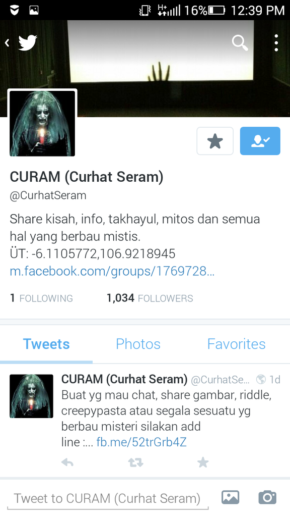 CURAM (Curhat Seram) is back! (Line Group)