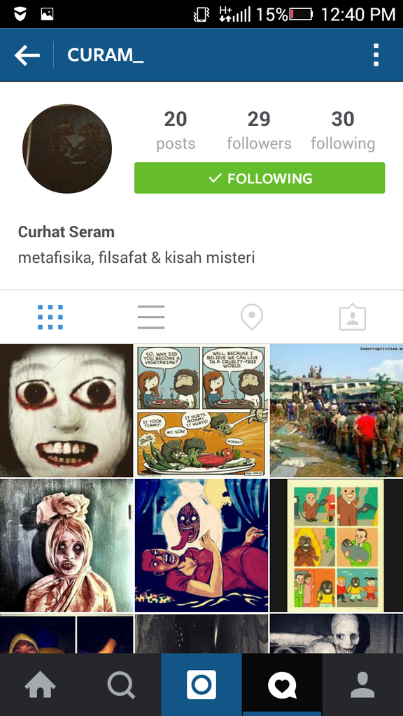 CURAM (Curhat Seram) is back! (Line Group)