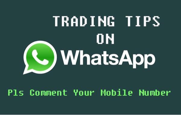 TRADING TIPS on Whatsapp : for Forex Gold Index Oil