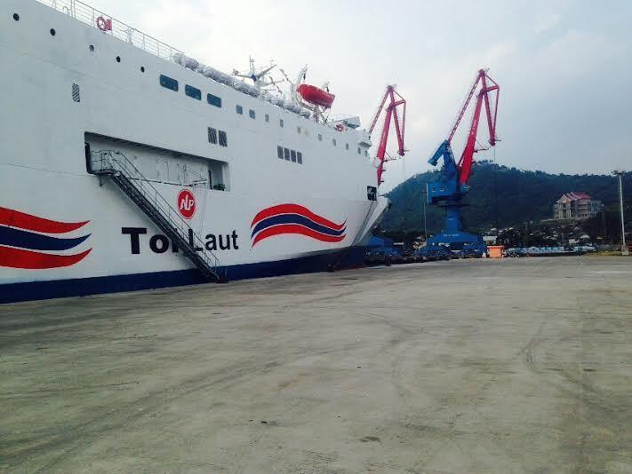 Ini Penampakan Kapal 'Tol Laut' Lampung-Surabaya