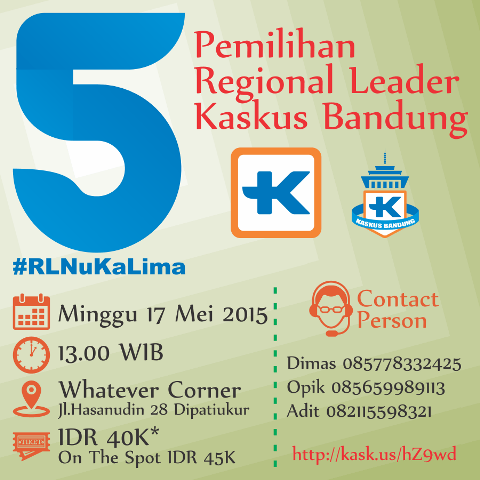 &#91;INVITATION&#93; Gathering Pemilihan Regional Leader Bandung 2015 