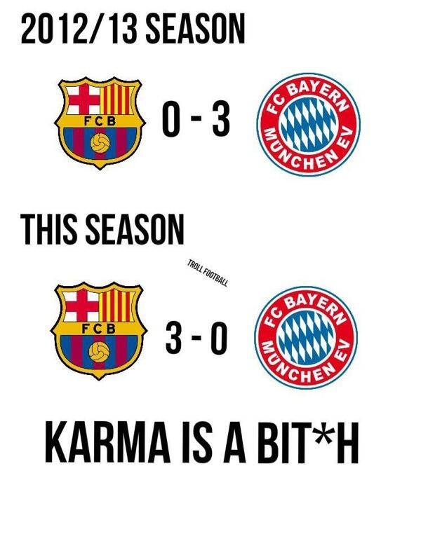 Kumpulan Meme Tentang Pembantaian Bayern Munchen &#91;Kocak abis gan...&#93;