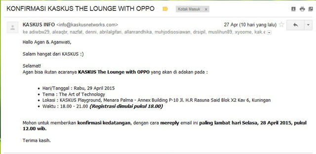 &#91;FR KTL OPPO&#93; The Art Of Technology Bersama OPPO