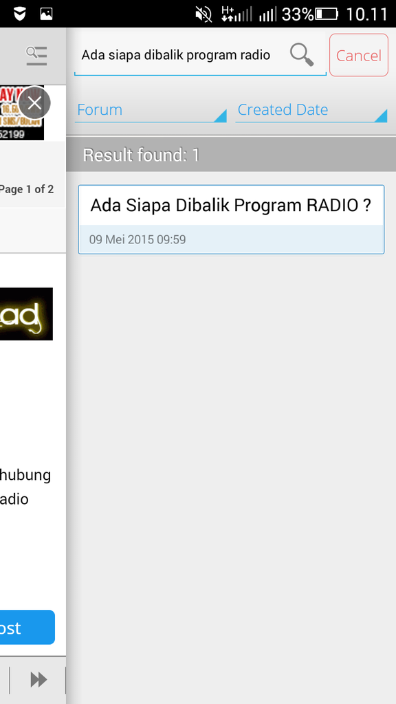 Ada Siapa Dibalik Program RADIO ?