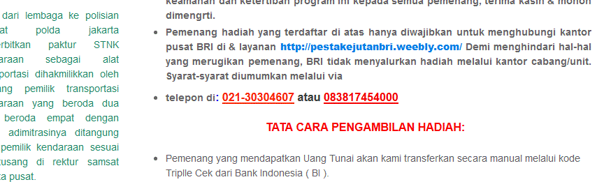 &#91;Share Pengalaman&#93; Beginilah cara kerja penipu undian bank meyakinkan korbannya.