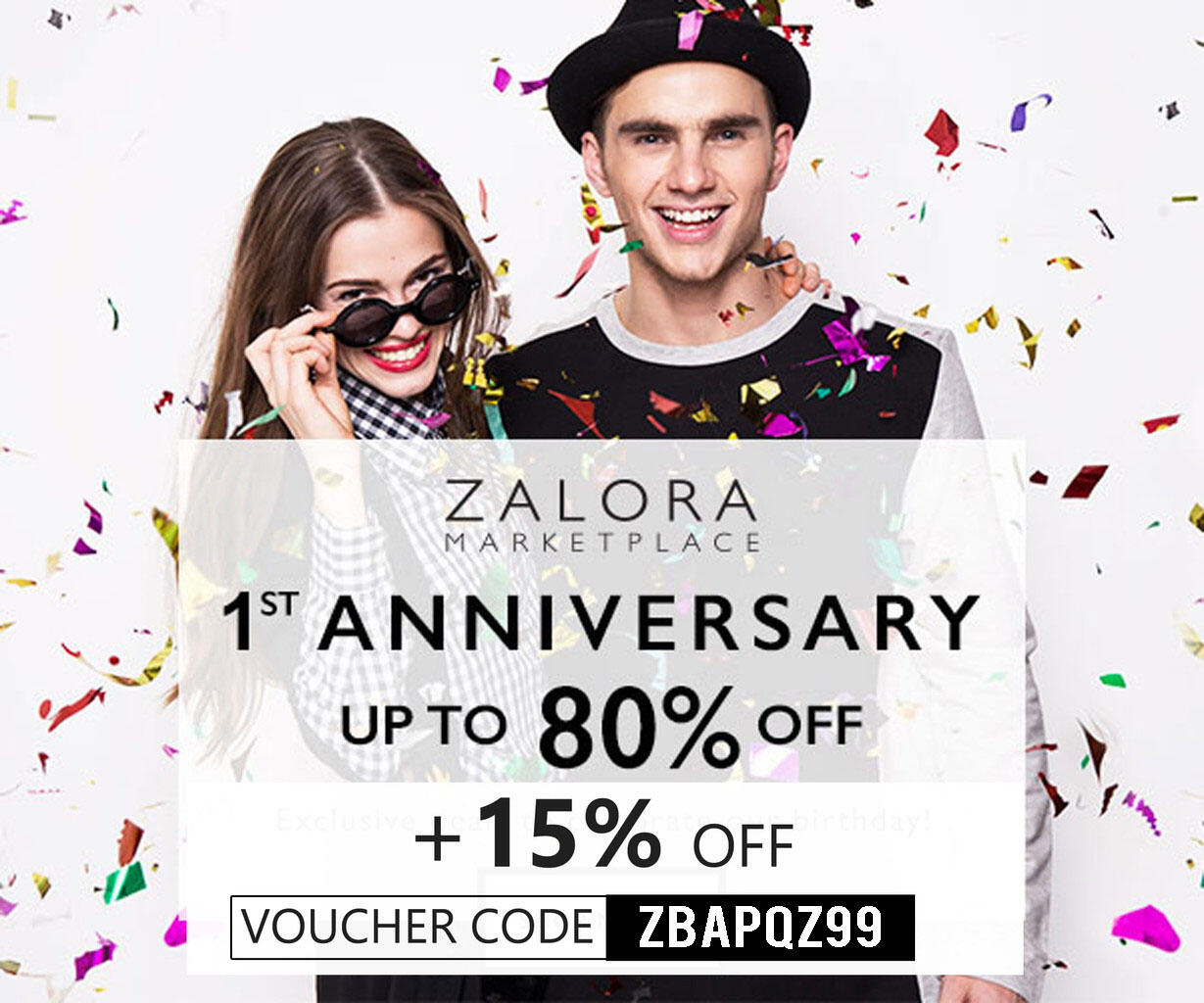 DISKON UP TO 80% MARKETPLACE + 15% VOUCHER DISCOUNT ZALORA CUMA 2 HARI LAGI