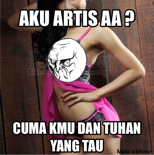 Meme Lucu Artis Amel Alvi KOCAK GAN!