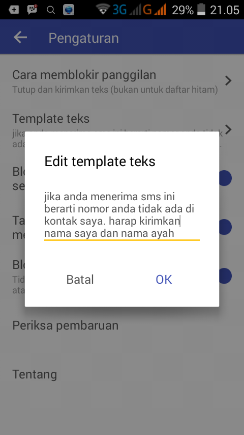 CARA TERBAIK MENANGKAL PANGGILAN PENIPU MINTA PULSA &#91;ANDROID&#93;
