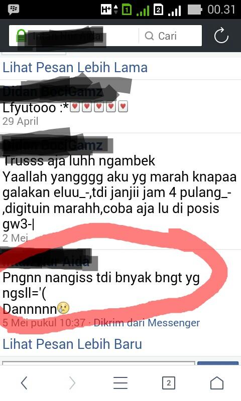 ini lah yang terjadi kepada adik adik kita saat ujian nasional tempo hari