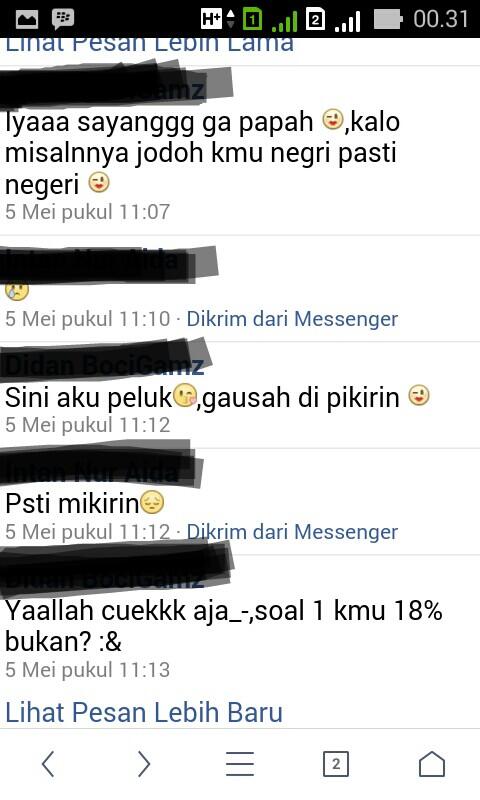 ini lah yang terjadi kepada adik adik kita saat ujian nasional tempo hari