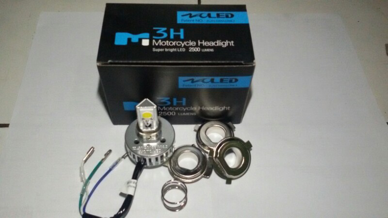 Lampu Motor Led 3 sisi Gen3 24watt
