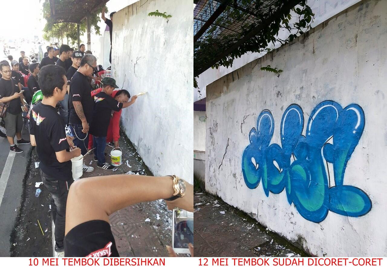 Tangkap Pelaku Vandalisme di Jogja, Gansis akan Dihadiahi HP baru