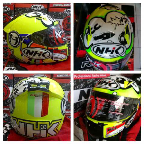  ▓▒▓▒▓ Helm NHK GP-Tech Rossi Black edition ▓▒▓▒▓