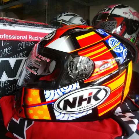 ▓▒▓▒▓ Helm NHK GP-Tech Rossi Black edition ▓▒▓▒▓