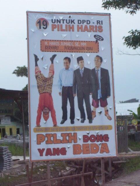 Kumpulan Poster “Failed” Kampanye Caleg