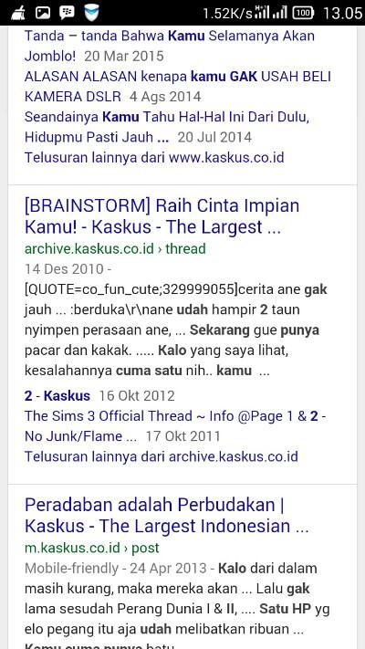 Sekarang Udah Nggak Zaman Kalo Agan Cuma Punya Satu HP, Kudu Punya 2 Gan..!