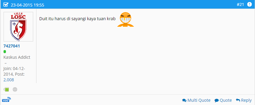 Suka Duka Seorang Kaskuser