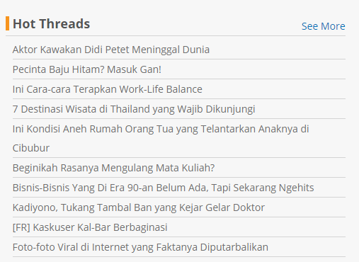 Suka Duka Seorang Kaskuser