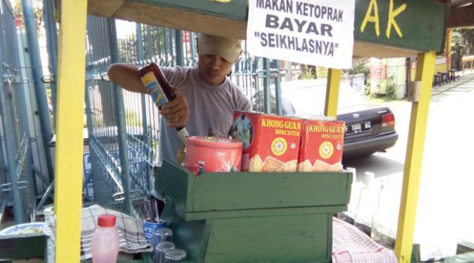 Di Bogor, Makan Ketoprak Bisa Bayar Seikhlasnya