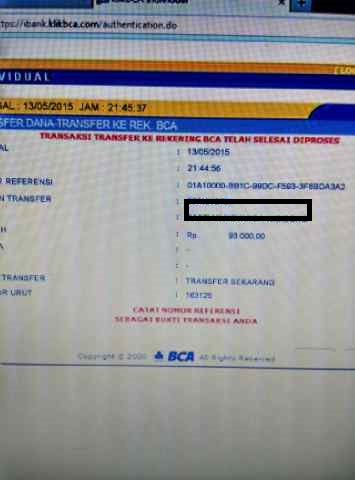 HATI HATI ! Penipuan memanfaatkan jam offline ibanking beserta bukti transfer fiktif