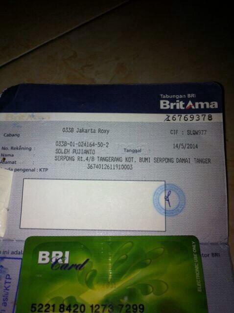 Surat Terbuka SOLEH PUJIANTO | Vai | SERPONG | BRI : 0338-01-024164-50-2