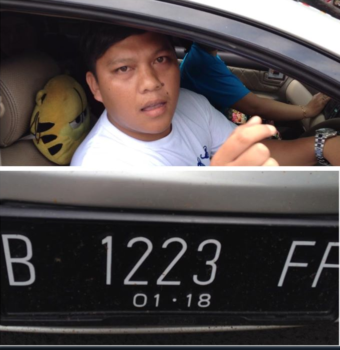 Ditegur saat parkir sembarangan, Oknum anggota ini menodongkan Pistol