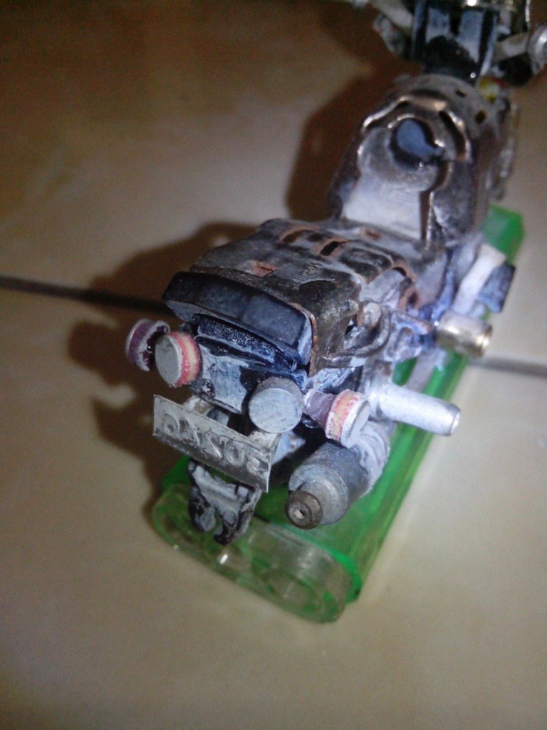 Buatan Temen Ane miniatur Motor dari korek api (trial)