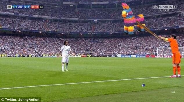 Meme Lucu Lemparan ke Dalam Iker Casillas