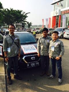 Datsun Risers Expedition Etape Pertama Rute Jakarta - Cirebon, Berangkat Gan!