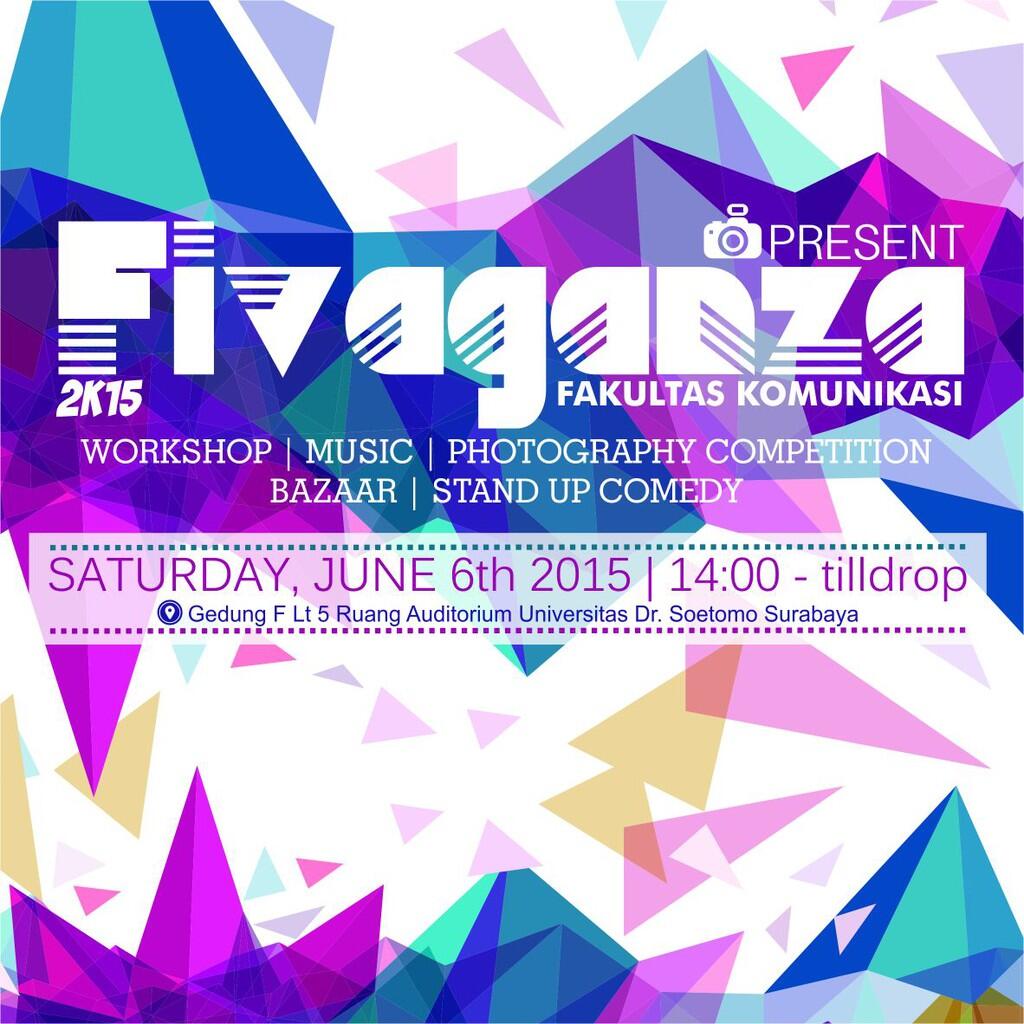 FIVAGANZA (Presented By : Fakultas Ilmu Komunikasi Universitas DR. Soetomo Surabaya)