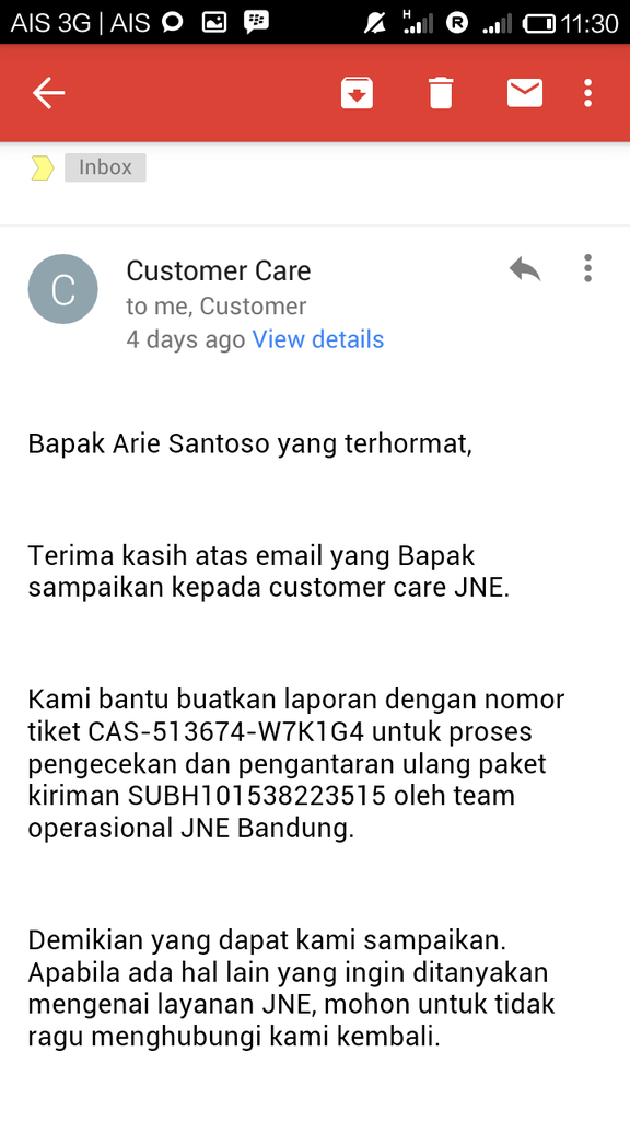 JNE Bandung, jago PHPin orang...