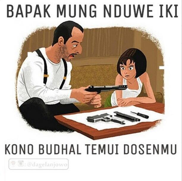 Kumpulan gambar lucu Bahasa Jawa
