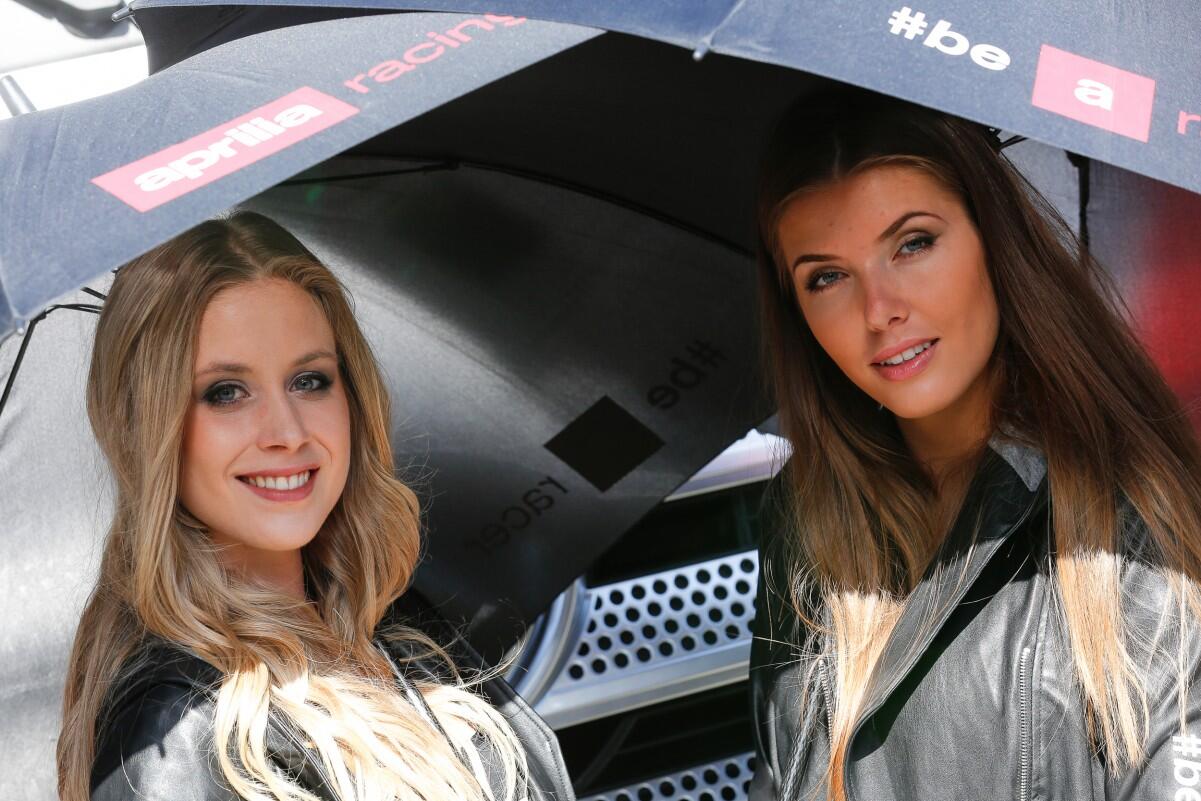 Paddock Girl MOTO GP 2015 Le Mans France