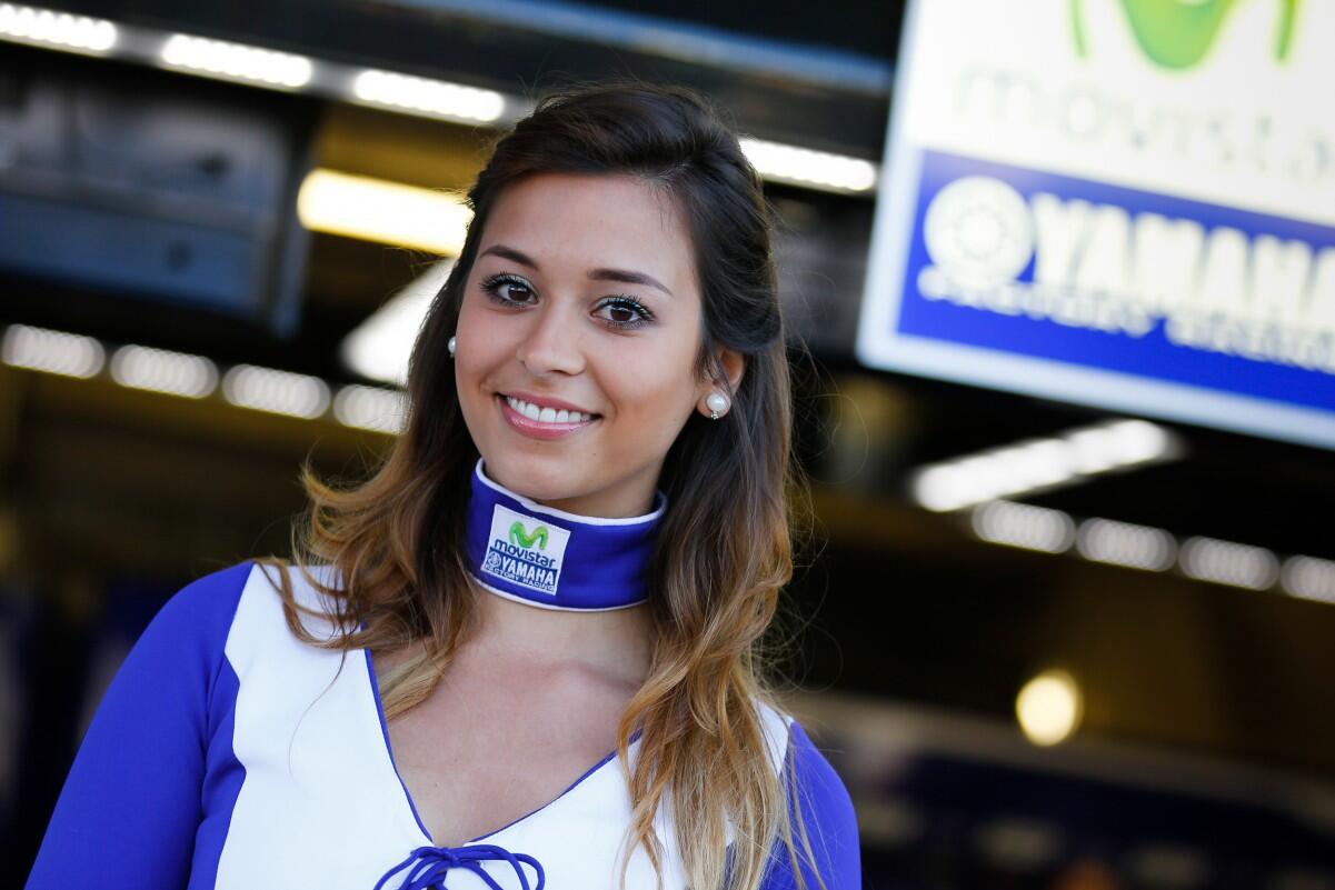Paddock Girl MOTO GP 2015 Le Mans France