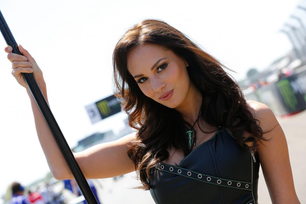 Paddock Girl MOTO GP 2015 Le Mans France