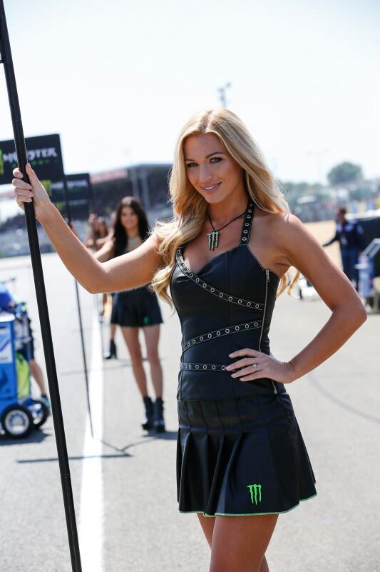 Paddock Girl MOTO GP 2015 Le Mans France