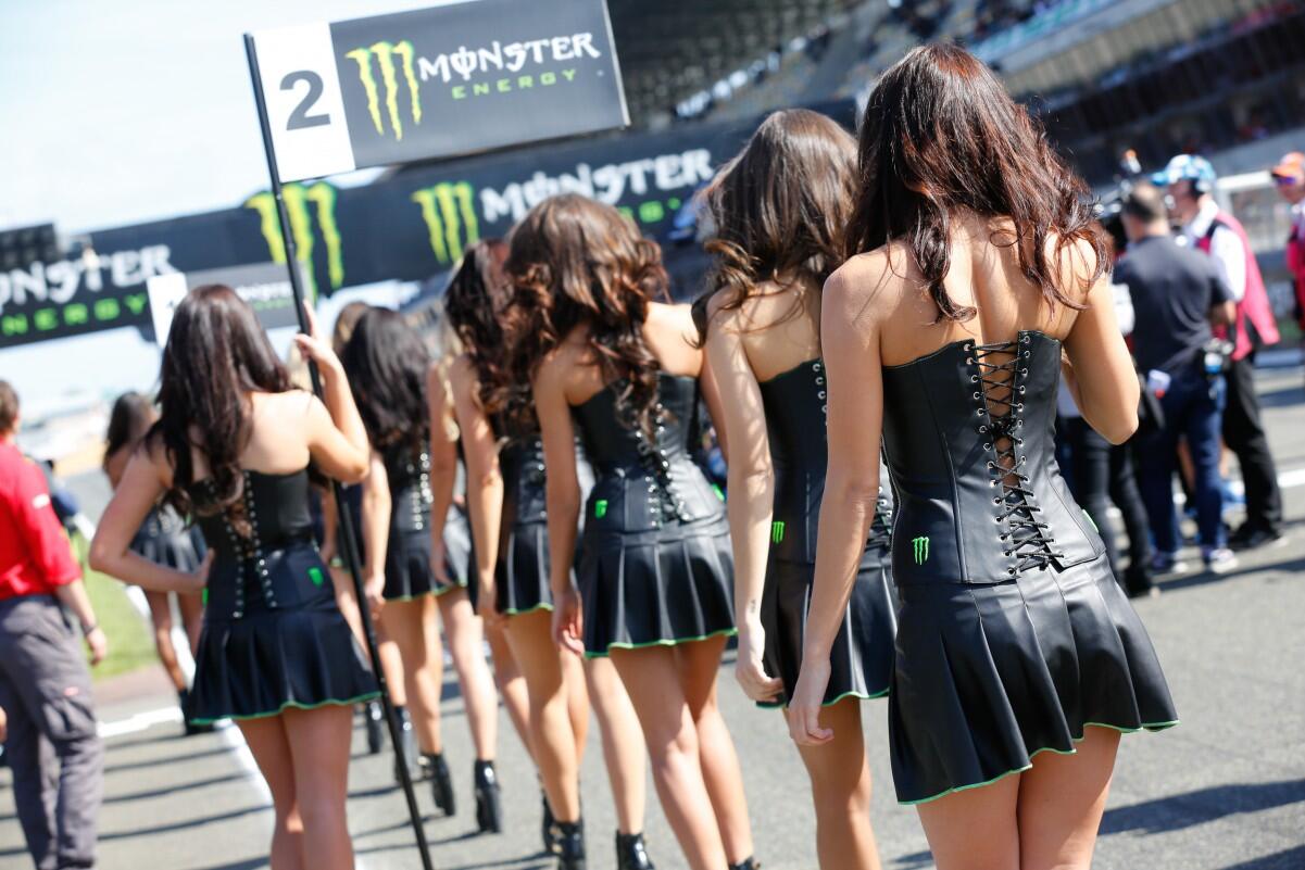 Paddock Girl MOTO GP 2015 Le Mans France