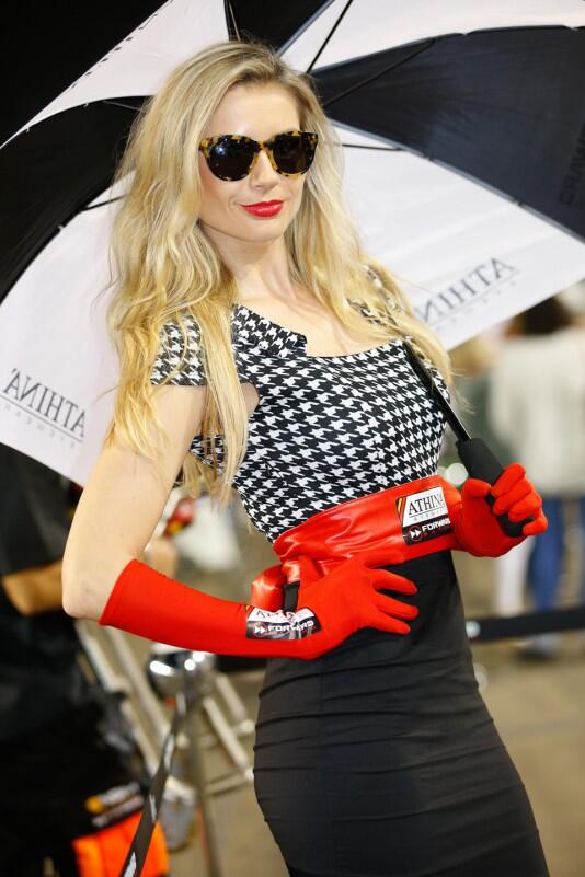 Paddock Girl MOTO GP 2015 Qatar