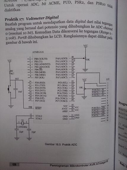 &#91;ASK&#93; Pembuatan Voltmeter Menggunakan ATMega 32A