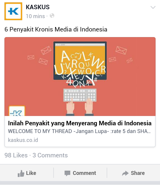 Inilah Penyakit Yg Menyerang Media di Indonesia (Berduka!!)