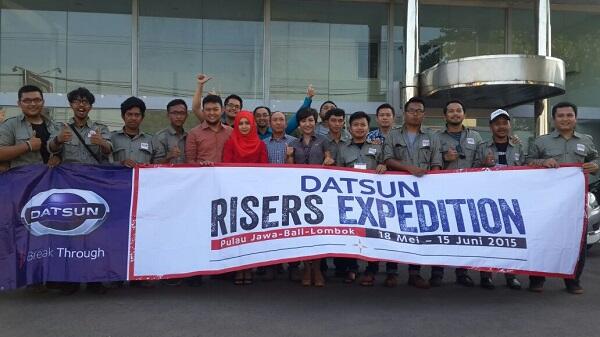 Datsun Risers Expedition Etape Pertama Rute Jakarta - Cirebon, Berangkat Gan!