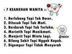7 keanehan wanita