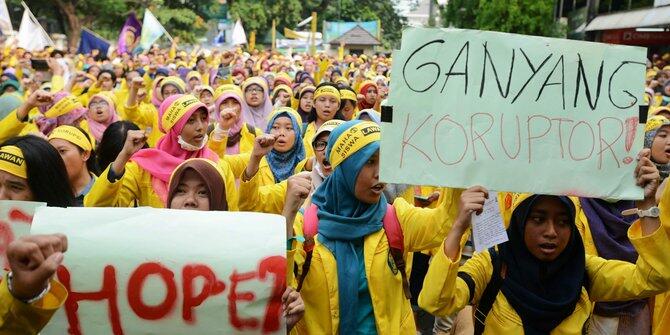 Gerakan Mahasilswa Lengserkan Jokowi Gembos di Tengah Jalan